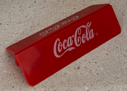 7342-1 € 2,00 coca cola menukaarthouder